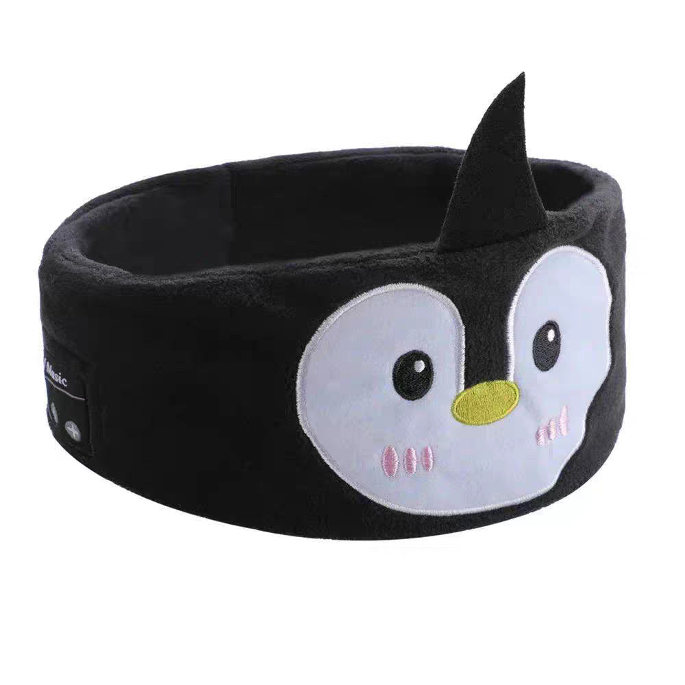 Children Cartoon Animal Sleep Bluetooth Headphones with Eye Mask Headband