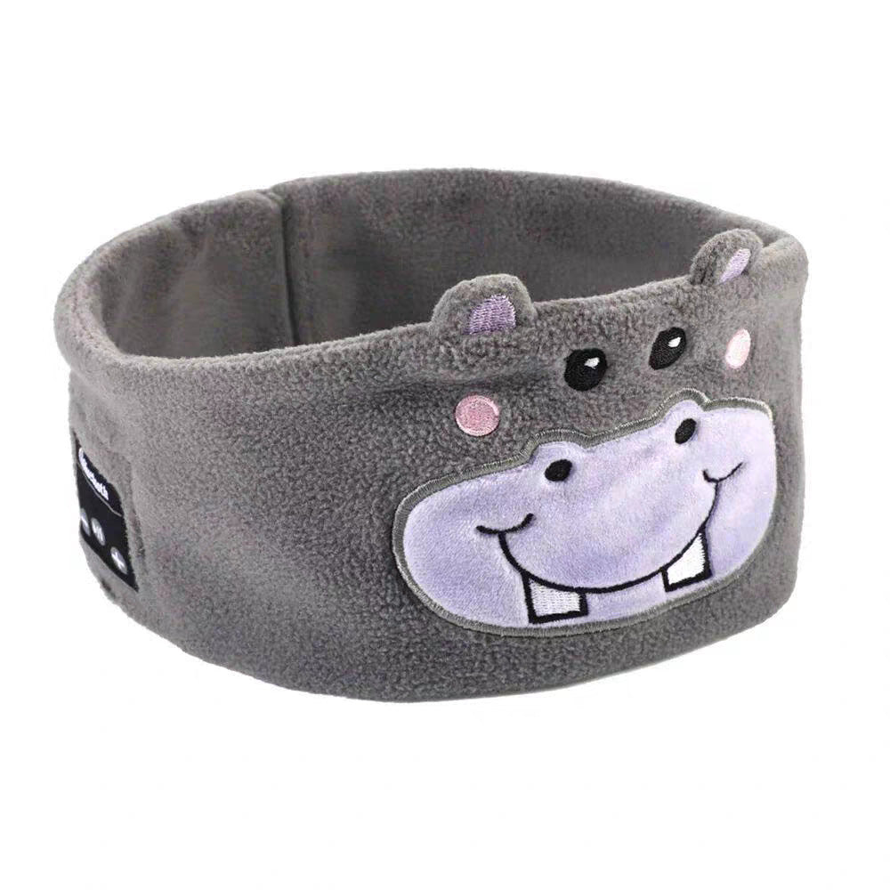 Children Cartoon Animal Sleep Bluetooth Headphones with Eye Mask Headband
