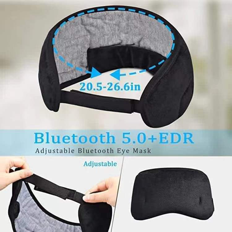 3D Stereo Sleep Mask with Bluetooth Headphones