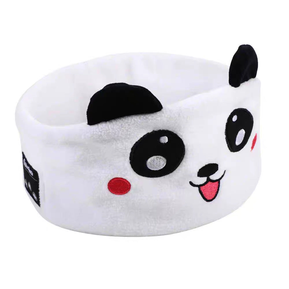 Children Cartoon Animal Sleep Bluetooth Headphones with Eye Mask Headband