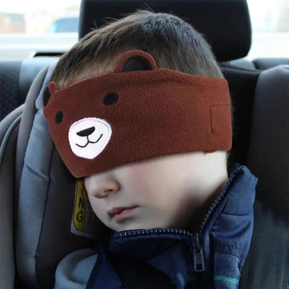 Children Cartoon Animal Sleep Bluetooth Headphones with Eye Mask Headband