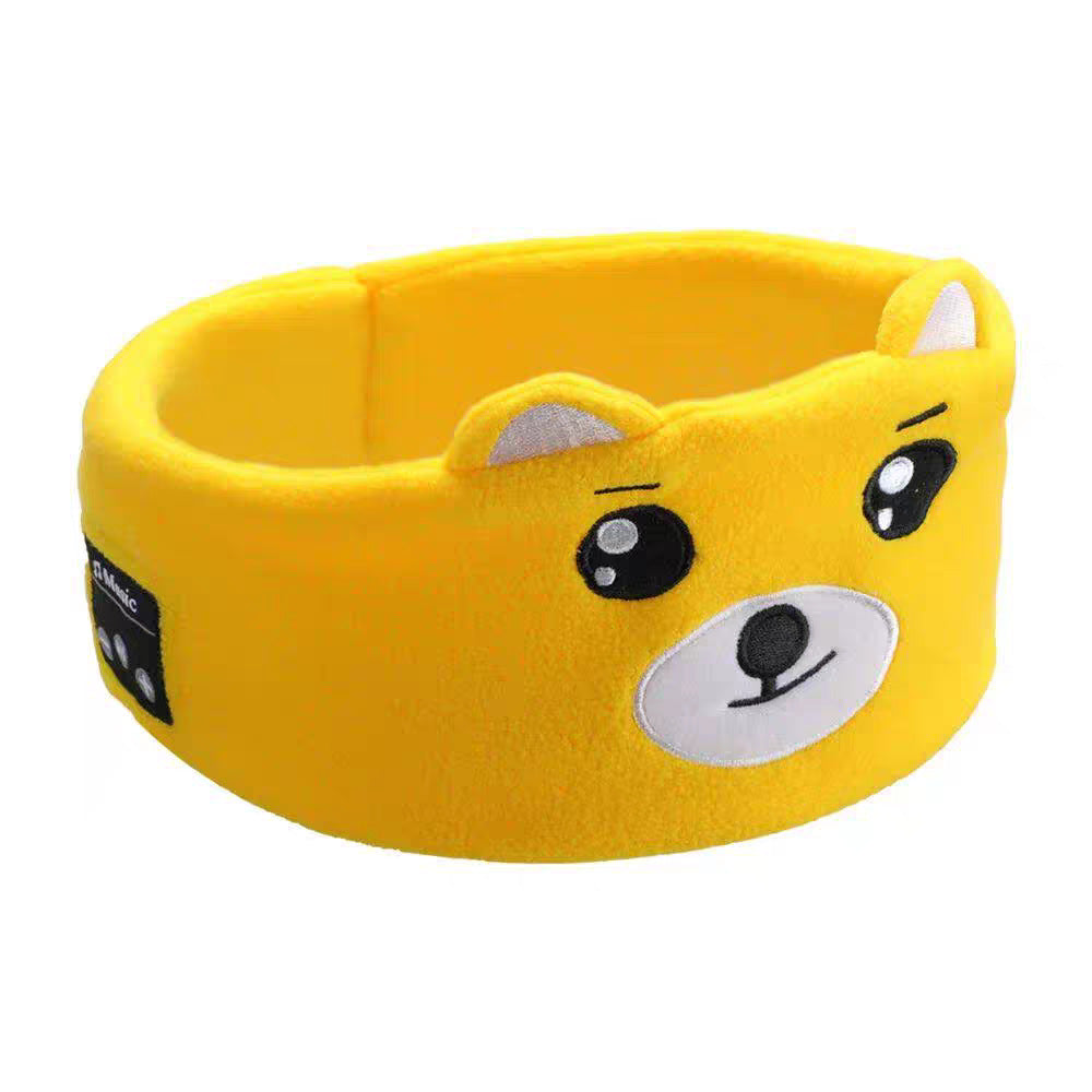 Children Cartoon Animal Sleep Bluetooth Headphones with Eye Mask Headband